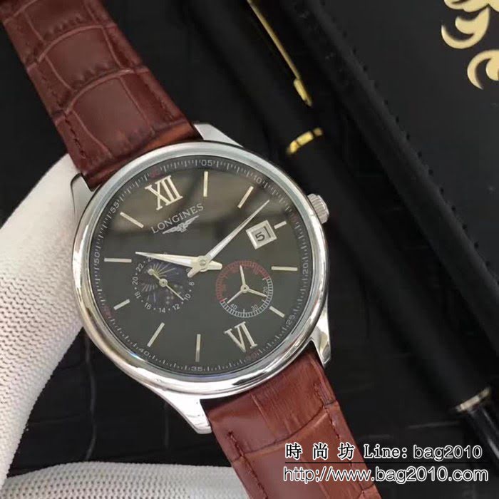 LONGINES浪琴 全自動機械 男士腕表 WSS0901